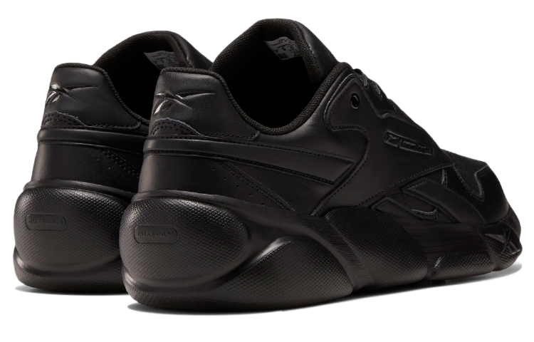 Shop Reebok Premier Classic Cuir Résistant Noir Chaussures de Sport élégantes DV8606