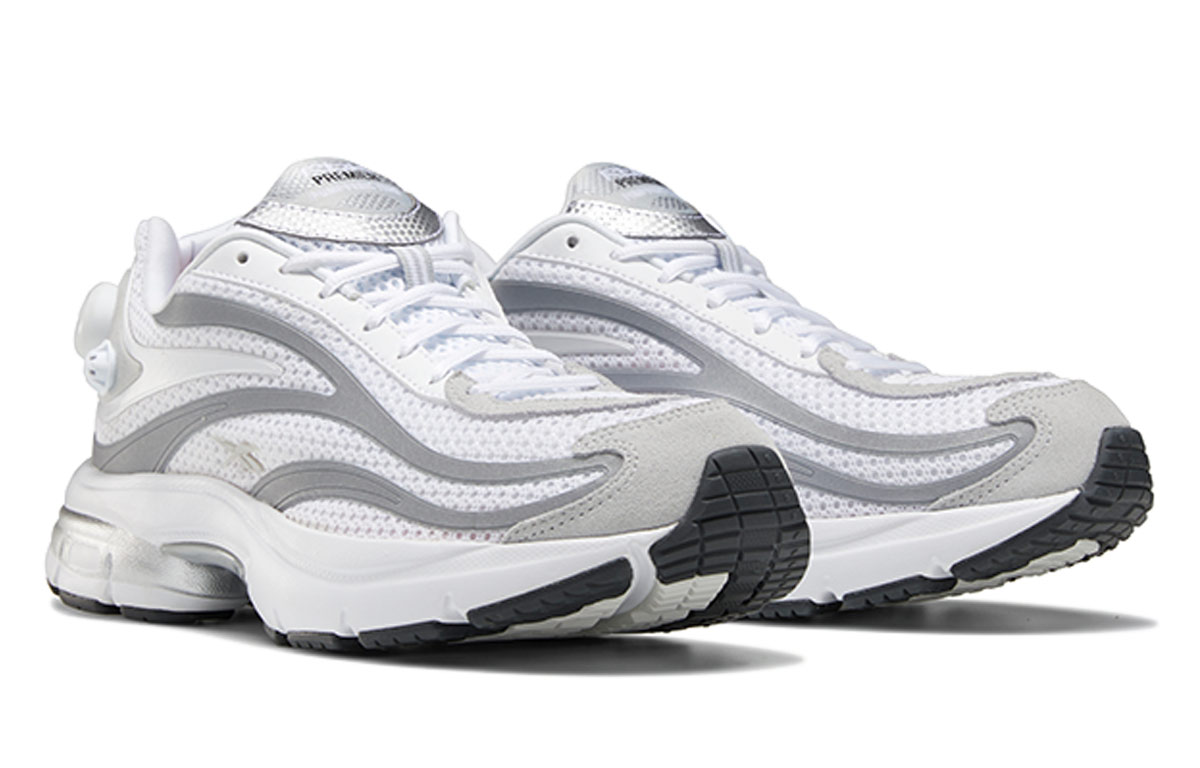 Lookbook Reebok Premier Pump París 'Blanco Plata' FX4074