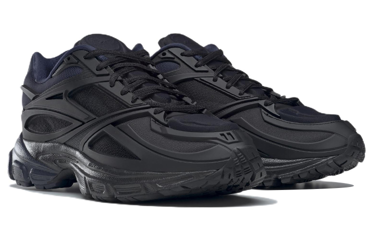 Shop 摩登 x Reebok Premier Road 低筒 跑步鞋 男女皆宜 黑藍