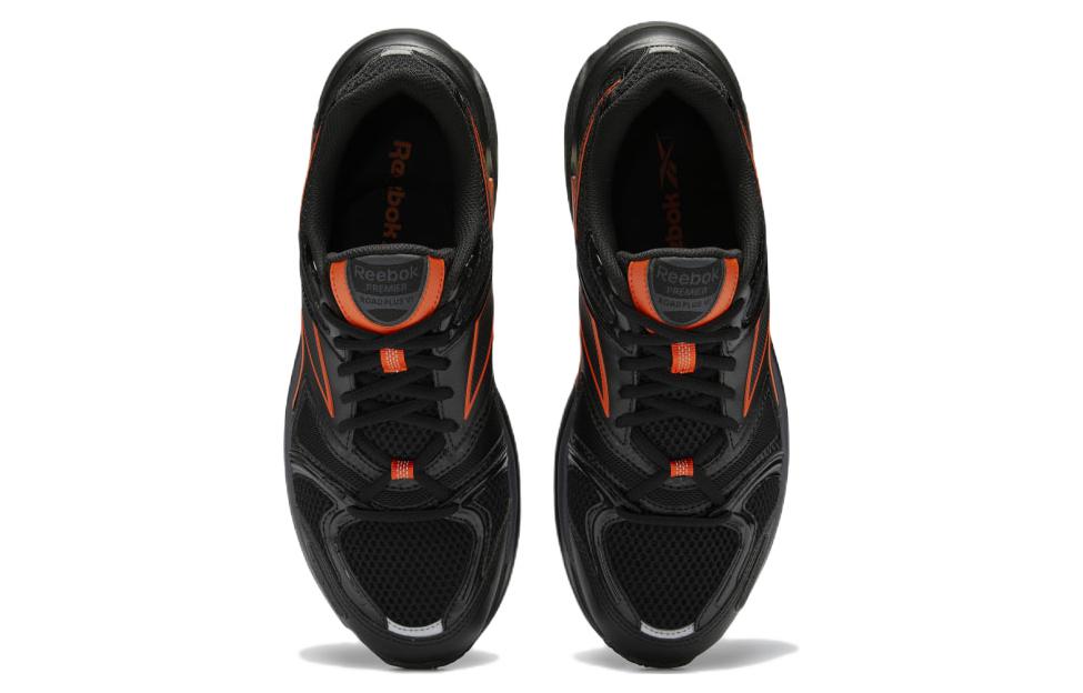 Shop Reebok Premier Road Plus 6 Cozy Wear-resistant Black HQ0996