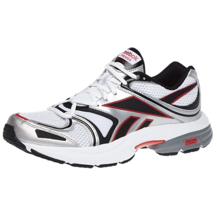 Lookbook Reebok Premier Road Plus VI 舒適 防滑 低幫 生活休閒鞋 男女同款 白紅