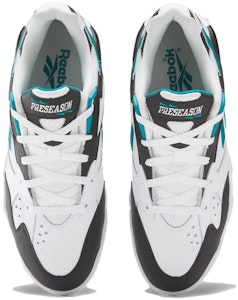 Reebok PRESEASON 94 LOW 耐磨透氣 低筒 復古籃球鞋 男款 黑白 Shop Reebok PRESEASON 94 LOW 耐磨透氣 低筒 復古籃球鞋 男款 黑白