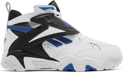 Reebok Preseason 94 減震防滑耐磨 中筒 復古籃球鞋 男款 白黑藍 Buy Reebok Preseason 94 減震防滑耐磨 中筒 復古籃球鞋 男款 白黑藍