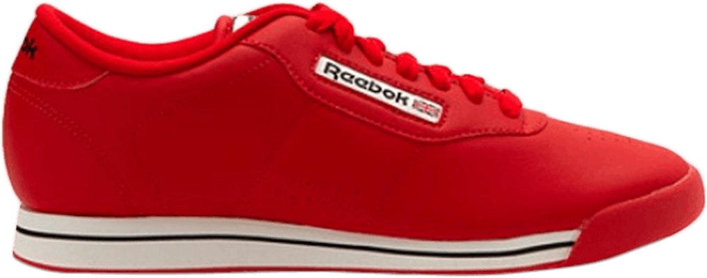 Red 2025 princess reeboks