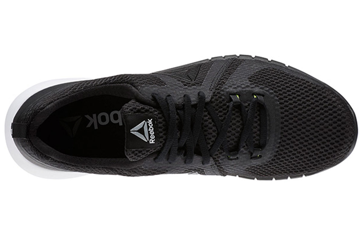 Lookbook Reebok Print Run 2.0 'Negro Amarillo' BS5254