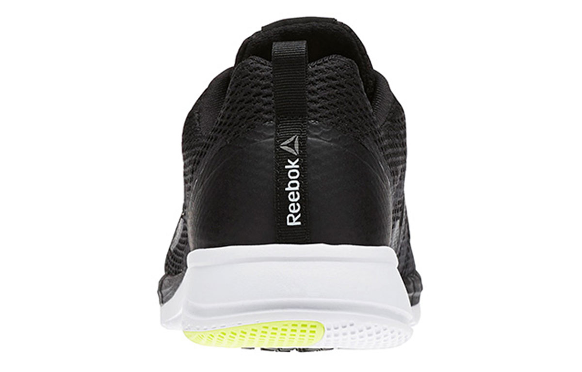 Shop Reebok Print Run 2.0 'Negro Amarillo' BS5254