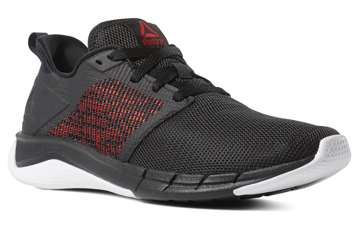 Lookbook Reebok Print Run 3.0 ''Nero Rosso'' CN7212