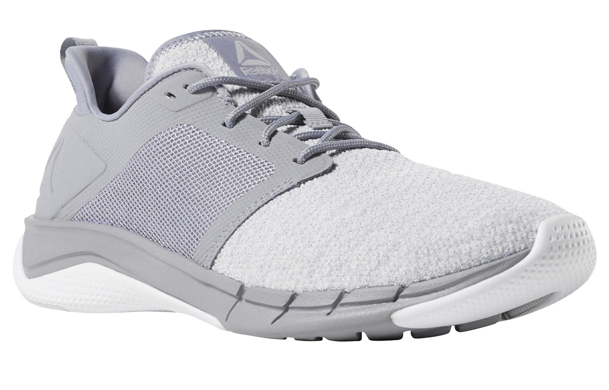 Lookbook Reebok Print Run 3.0 Grau/Weiß CN6233