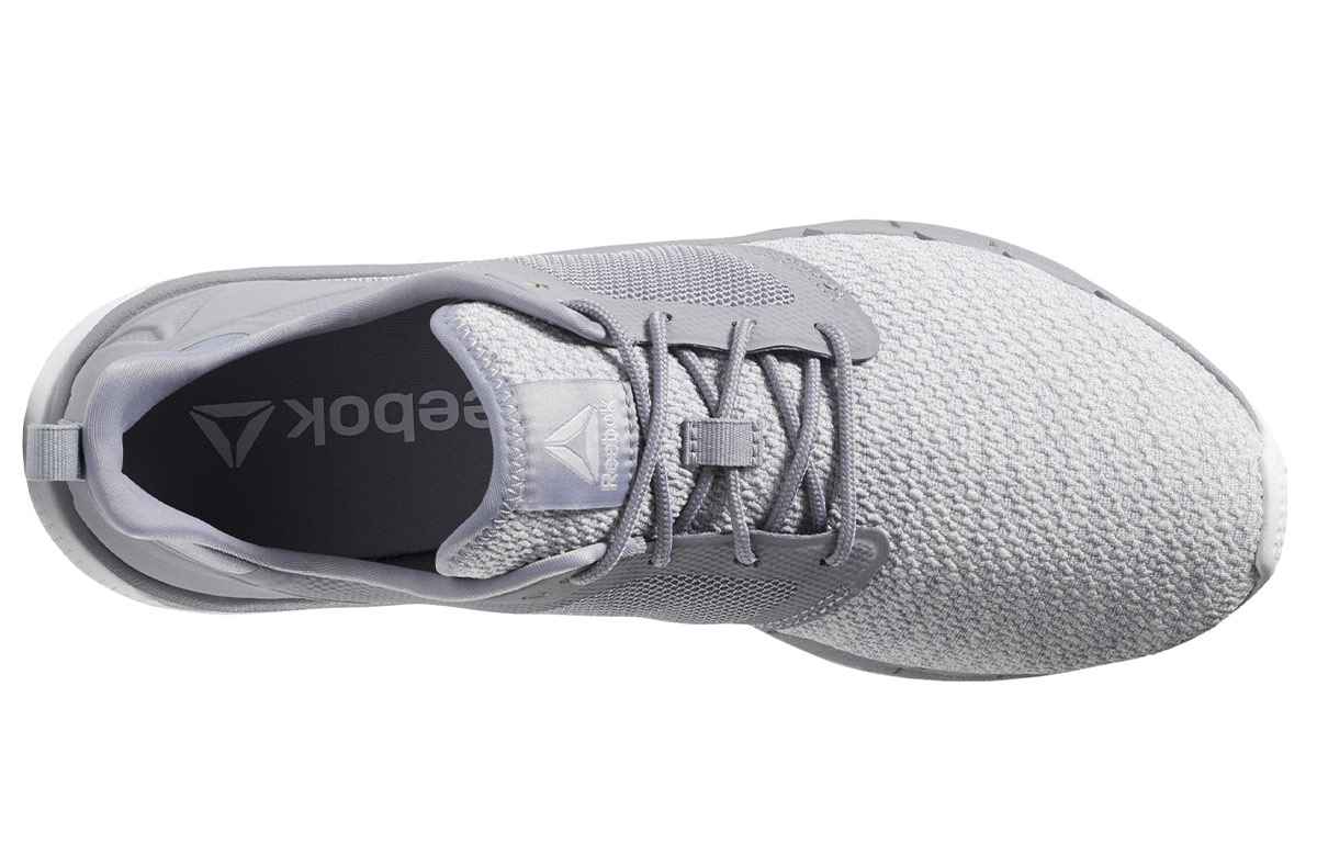 Shop Reebok Print Run 3.0 Grau/Weiß CN6233