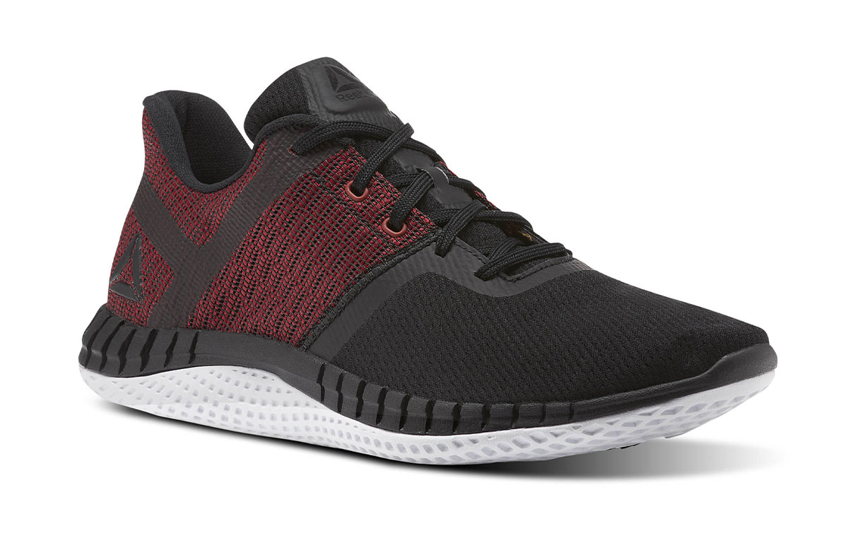 Reebok Print Run Next 'Black Red' 圖 3