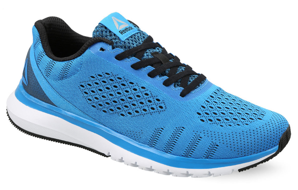 Lookbook Reebok Print Run Smooth ''Blau'' BD4531