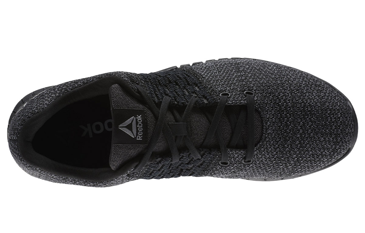 Shop Reebok Print Run Ultraknit ''Noir Poussière d''Astéroïde'' CN1113