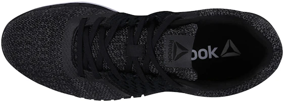 Shop Reebok Print Run Ultraknit '黑煤' BS7360