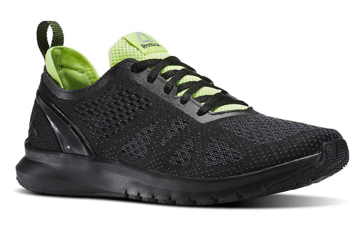 Lookbook Reebok Print Ultraknit 黑色 跑步鞋