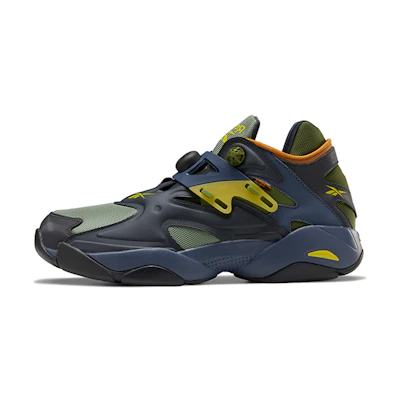 Reebok Pump Court Running Shoes Black/Green