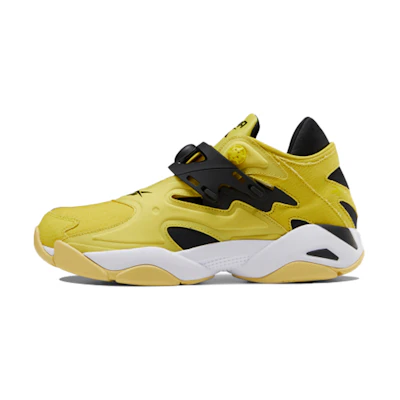 Reebok Pump Court Running Shoes Black/Yellow