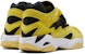 Reebok Pump Court Kasut Lari Hitam/Kuning FW7823