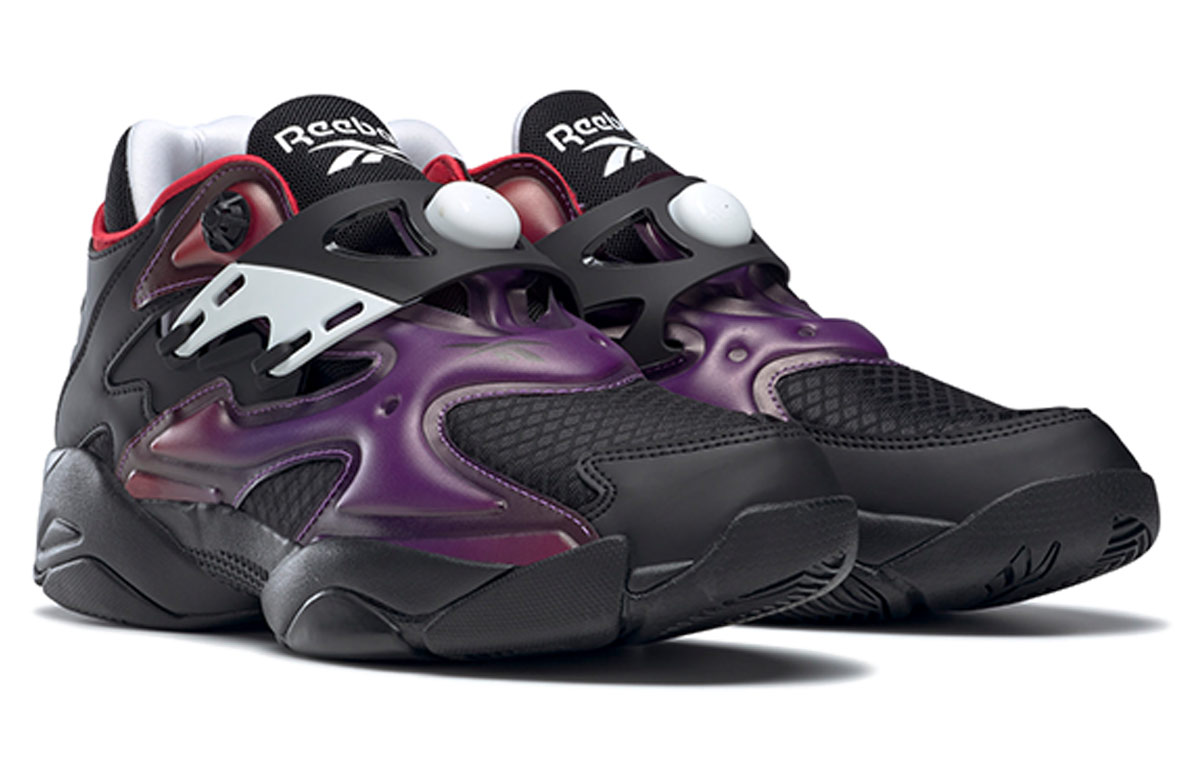 Lookbook Reebok Pump Court /Ungu 'Hitam' FX9927