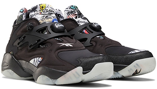Reebok Pump Court「貼紙城市 - 黑色」FW7827 Lookbook Reebok Pump Court「貼紙城市 - 黑色」FW7827