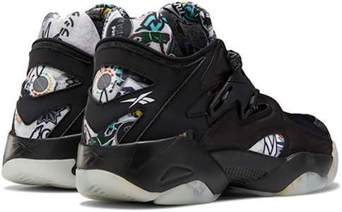 Reebok Pump Court「貼紙城市 - 黑色」FW7827 Shop Reebok Pump Court「貼紙城市 - 黑色」FW7827