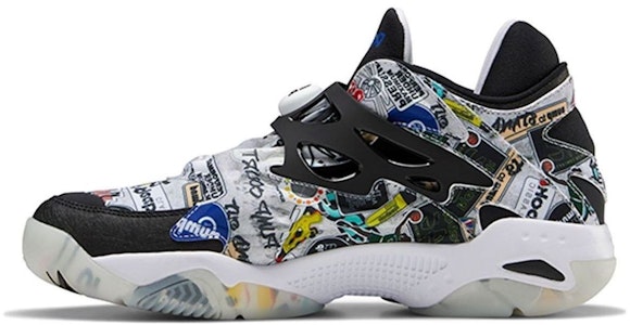 리복 펌프 코트 '스티커 시티 - 화이트 블랙' FW7826 Buy 리복 펌프 코트 '스티커 시티 - 화이트 블랙' FW7826