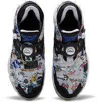 Reebok Pump Court 'Sticker City - Putih Hitam' FW7826 Shop Reebok Pump Court 'Sticker City - Putih Hitam' FW7826