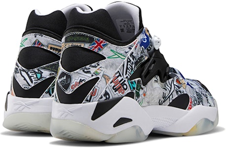 리복 펌프 코트 '스티커 시티 - 화이트 블랙' FW7826 Purchase 리복 펌프 코트 '스티커 시티 - 화이트 블랙' FW7826