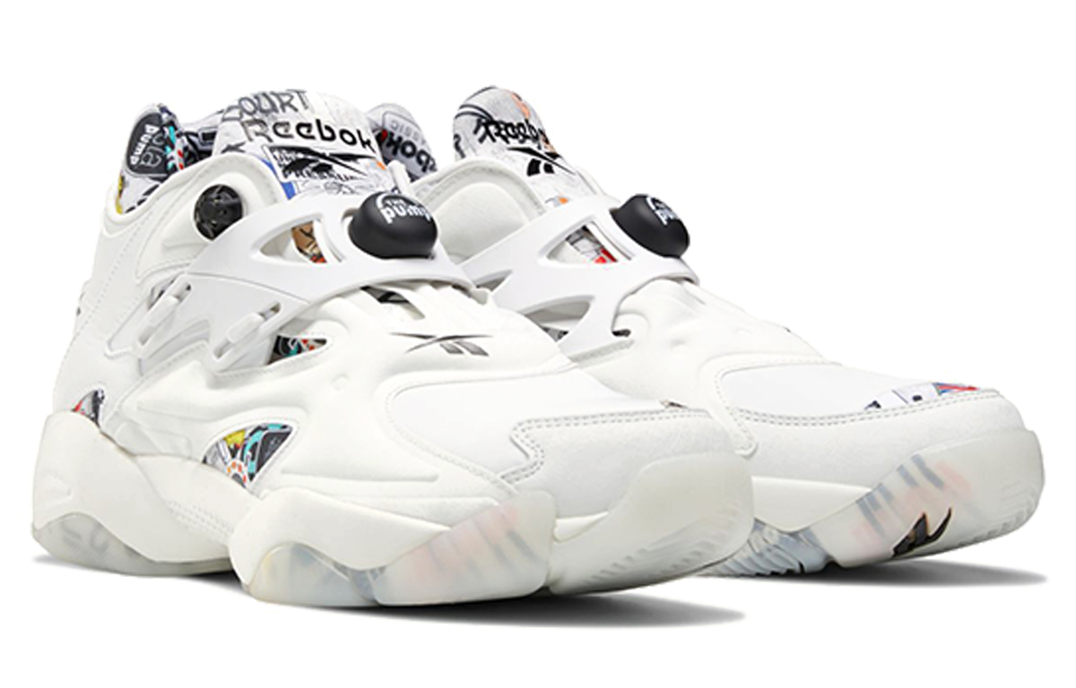 Lookbook Reebok Pump Court ''True Grey Chalk'' Grijs/Krijt FW7828