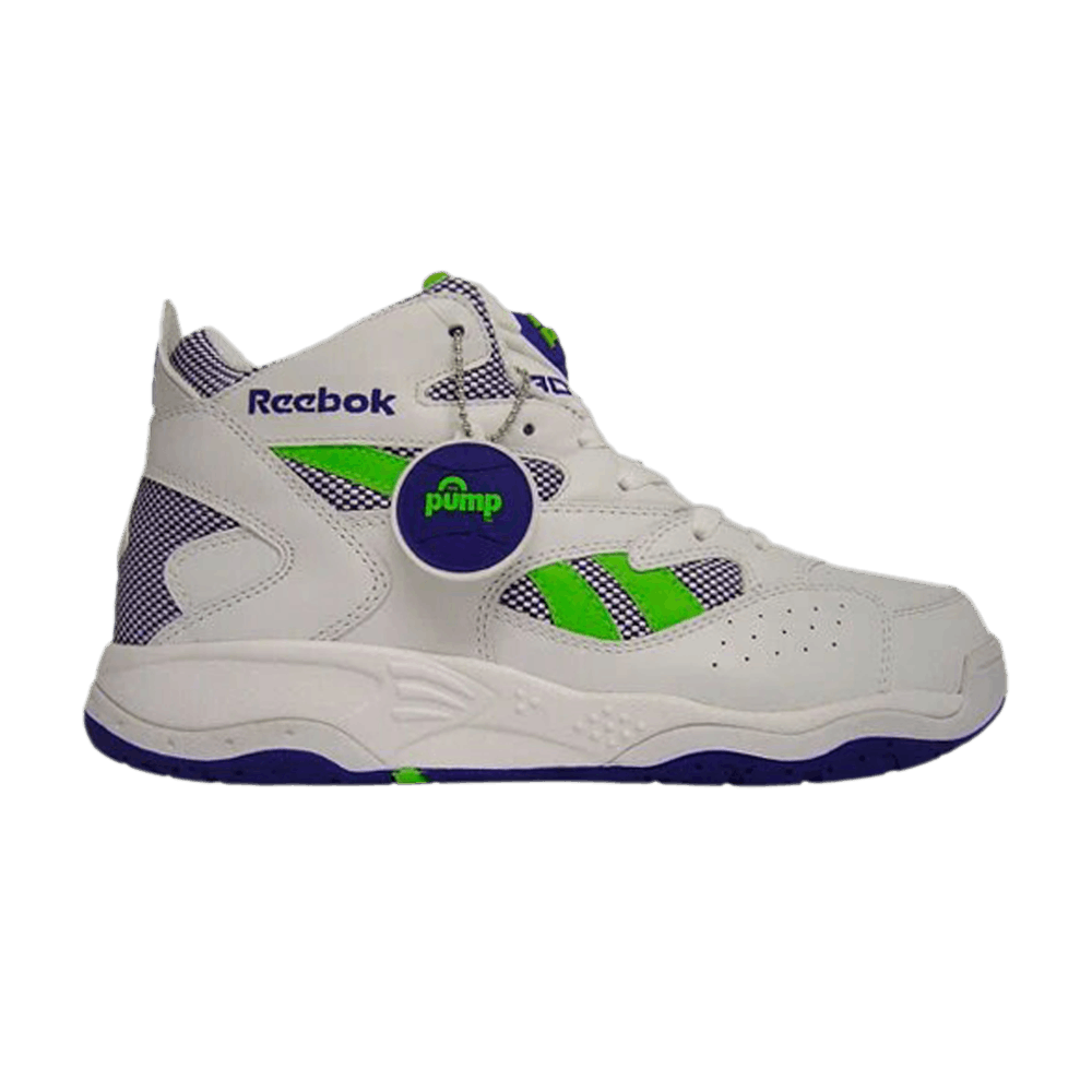 Reebok Pump D-Time 'White Royal Green' 4-179671
