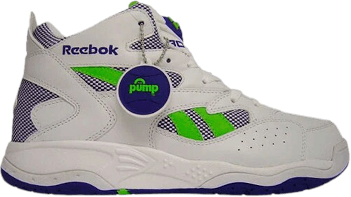 Reebok Pump D-Time 'White Royal Green' 4-179671 Buy Reebok Pump D-Time 'White Royal Green' 4-179671