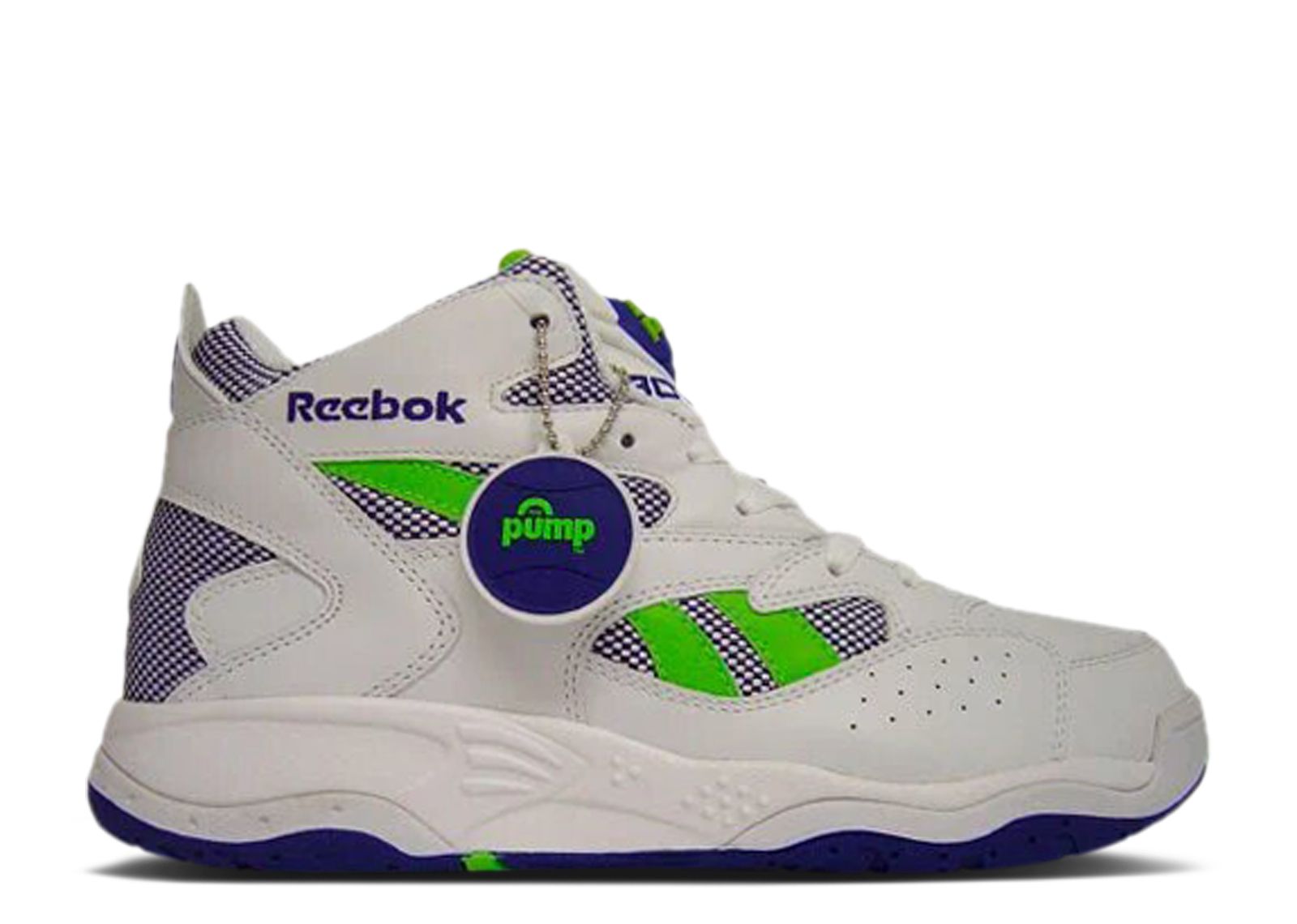 Reebok Pump D-Time 'White Royal Green' 4-179671