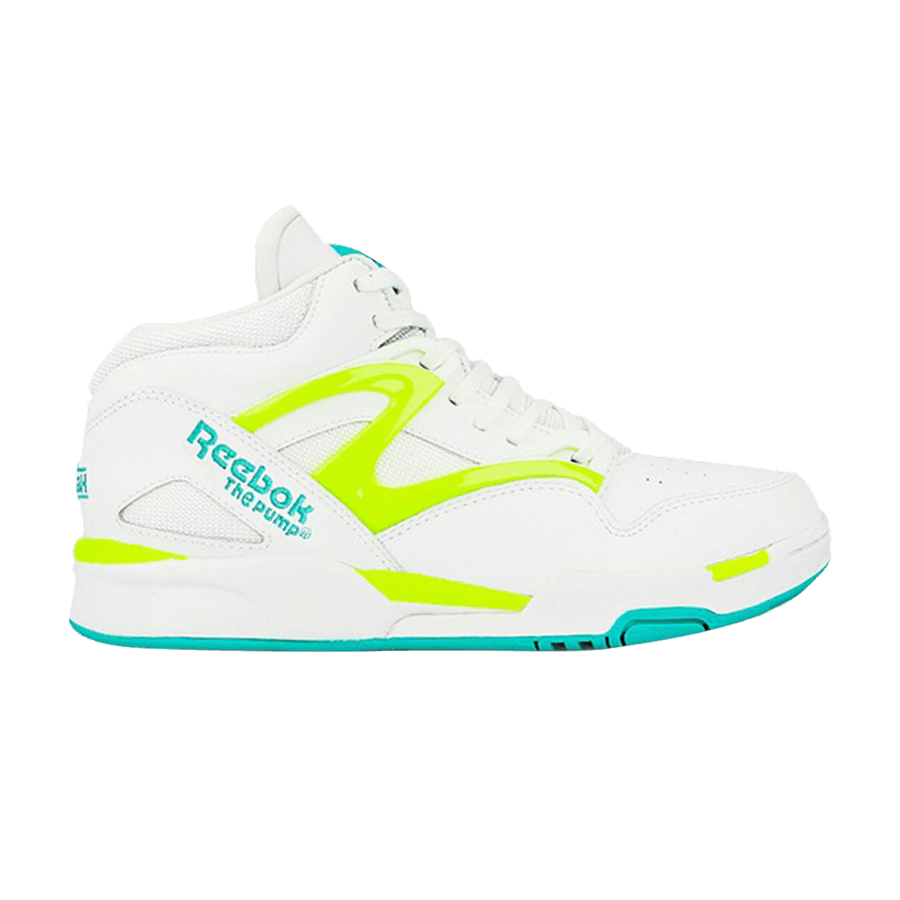 Reebok Pump Omni Lite 'White Teal Solar Yellow' M42974