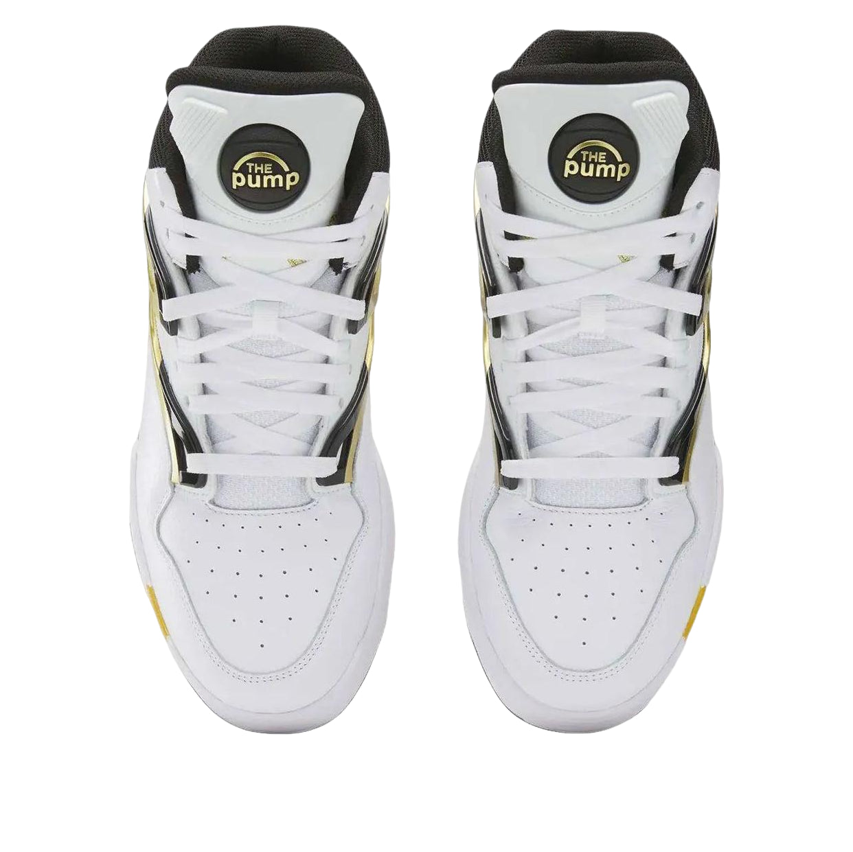 Lookbook Reebok Pump Omni Zone II 'White Black Gold' 100255529
