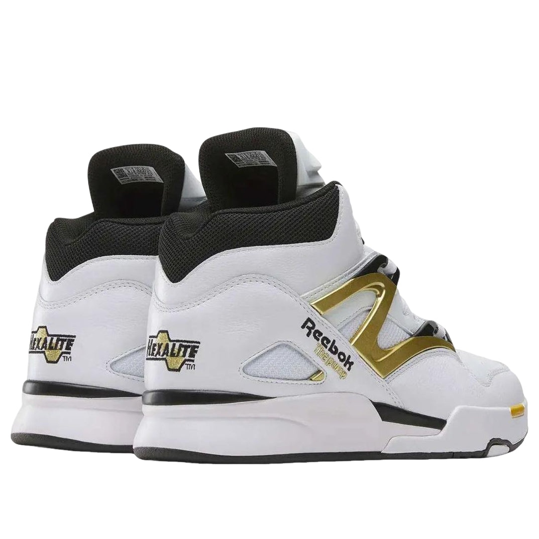 Shop Reebok Pump Omni Zone II 'White Black Gold' 100255529