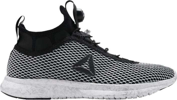 Women Reebok Pump Plus Night Black Silver BS8572 BS8572