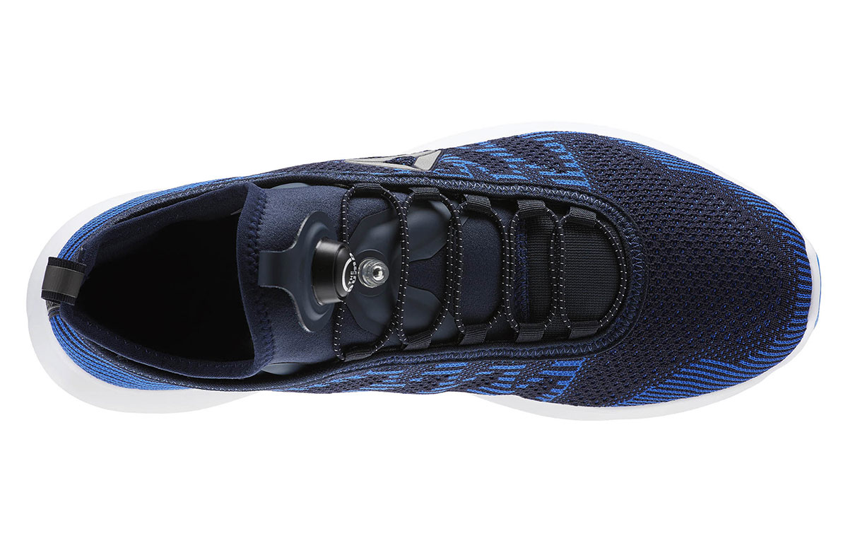 Shop 锐步Pump Plus Ultraknit跑鞋‘蓝色跑者’ BS8565