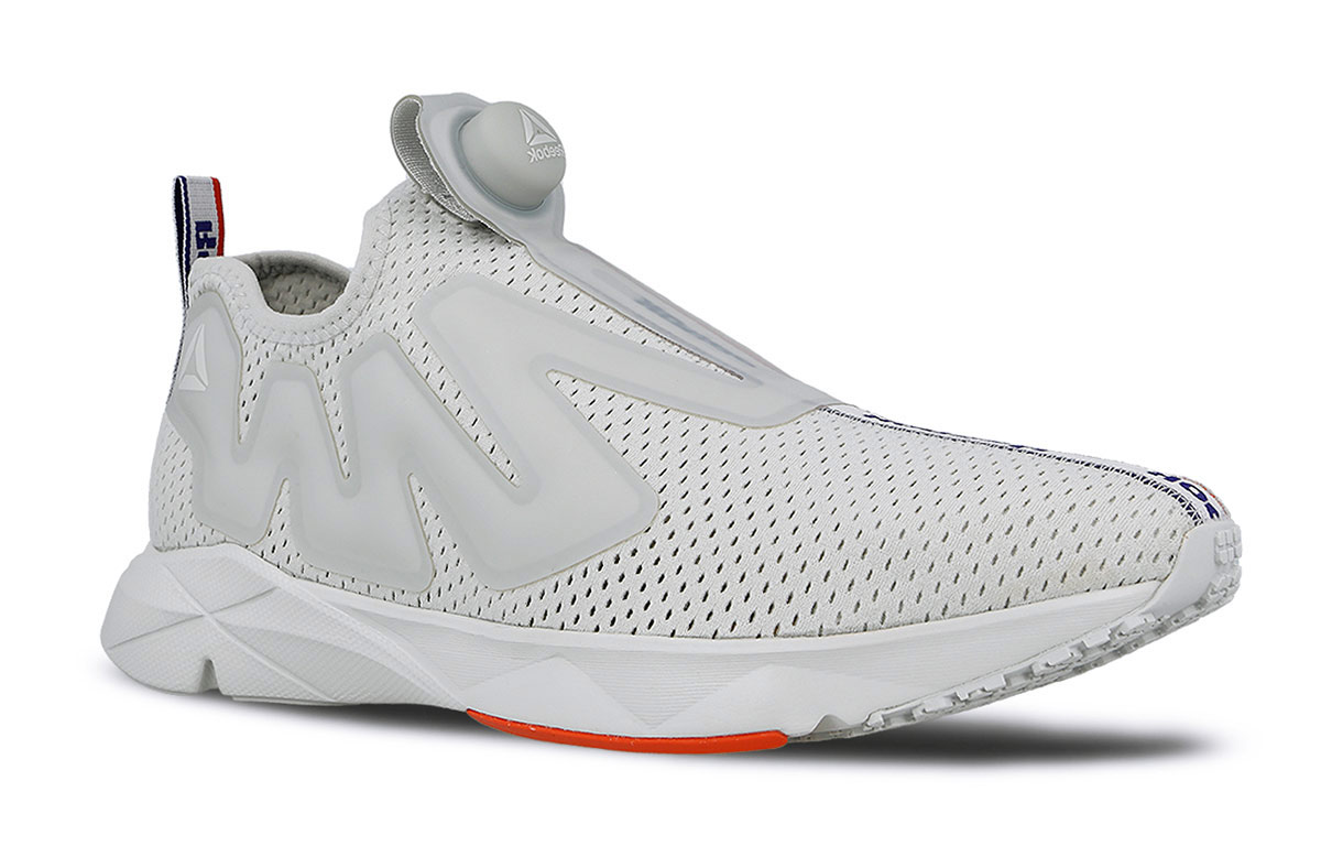 Lookbook Reebok Pump Supreme Jacquard Tape ''Skull Grey'' Grijs CN4608