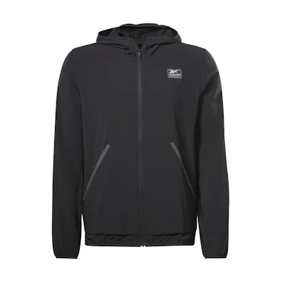 Reebok Pure Color Fitness Hoodie Jacket Black HR3567