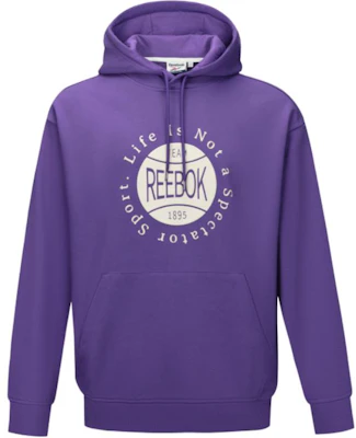 Reebok Purple Fashion Letter Print Basketball Hoodie Unisex 24FRM315UGP4 Buy Reebok Purple Fashion Letter Print Basketball Hoodie Unisex 24FRM315UGP4