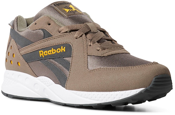 Reebok Pyro 耐磨防滑 復古低筒跑鞋 男女同款 咖啡棕 Lookbook Reebok Pyro 耐磨防滑 復古低筒跑鞋 男女同款 咖啡棕