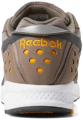 Reebok Pyro 耐磨防滑 復古低筒跑鞋 男女同款 咖啡棕 Shop Reebok Pyro 耐磨防滑 復古低筒跑鞋 男女同款 咖啡棕