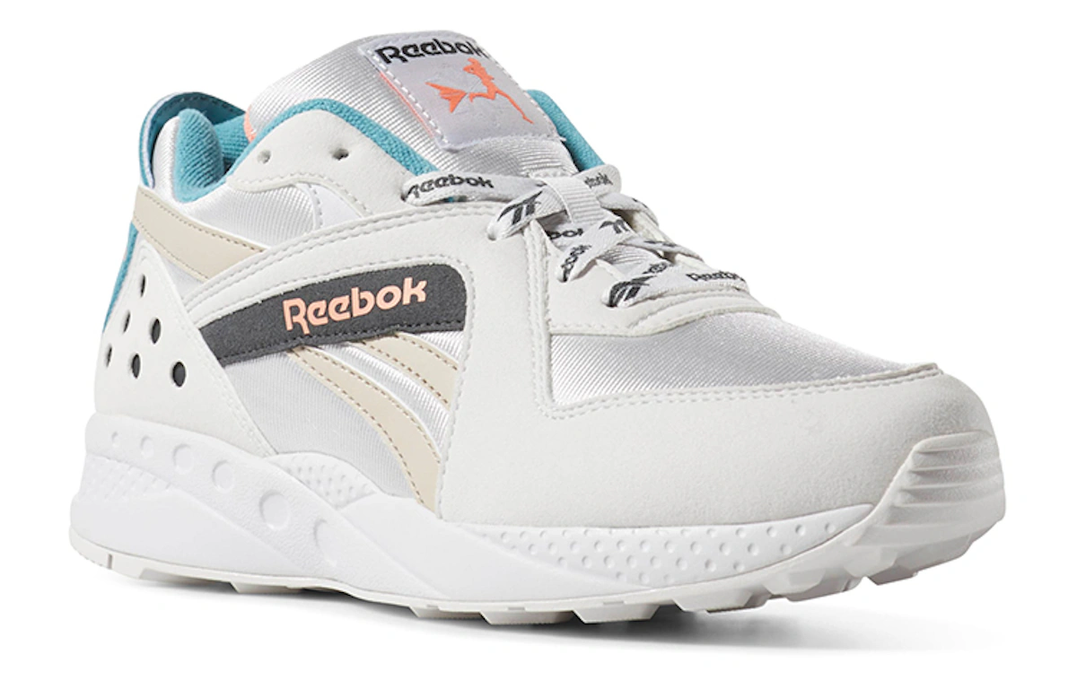 Reebok Pyro Non-Slip Wear-Resistant Shock Absorption Retro Casual Gray