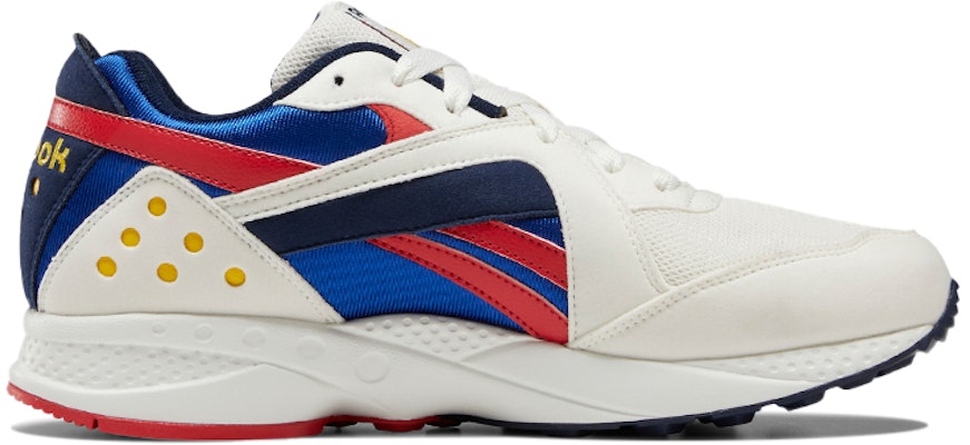 Reebok Pyro 耐磨防滑減震 復古休閒跑步鞋 男女同款 米白紅 Order Reebok Pyro 耐磨防滑減震 復古休閒跑步鞋 男女同款 米白紅