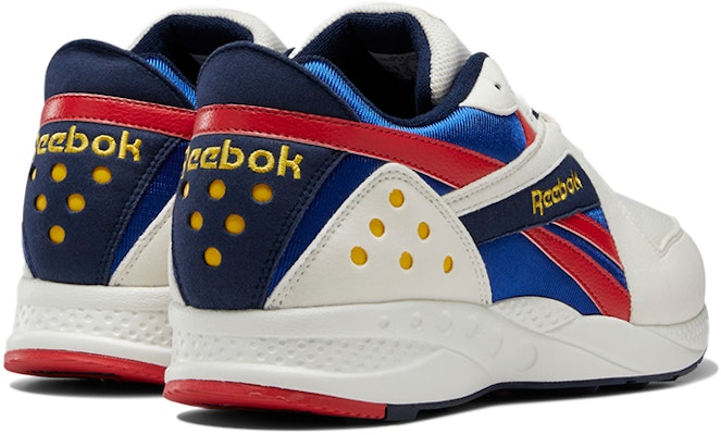 Reebok Pyro 耐磨防滑減震 復古休閒跑步鞋 男女同款 米白紅 Shop Reebok Pyro 耐磨防滑減震 復古休閒跑步鞋 男女同款 米白紅