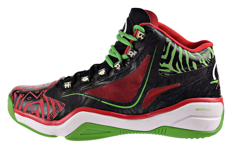 Reebok Q96 CrossExamine 'Black Red Green'