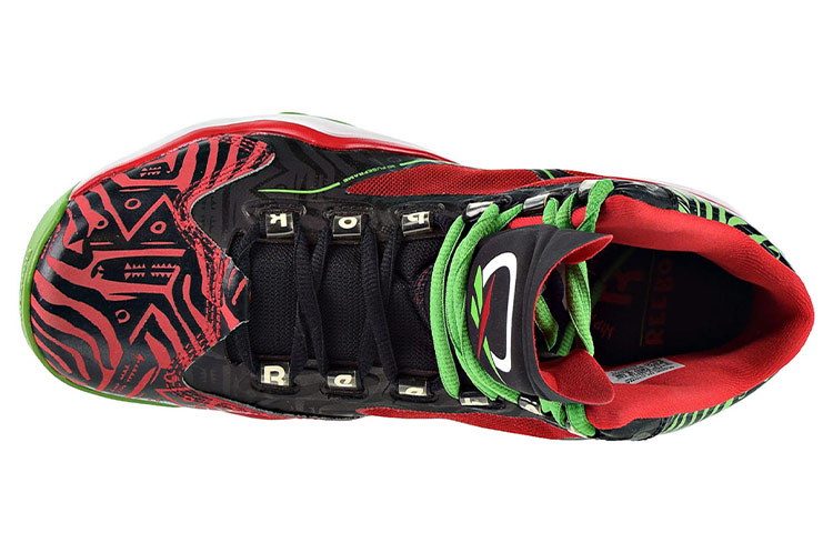 Reebok Q96 CrossExamine 'Black Red Green' 圖 4