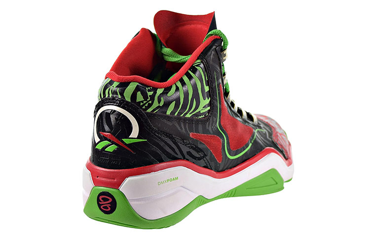 Reebok Q96 CrossExamine 'Black Red Green' 圖 5