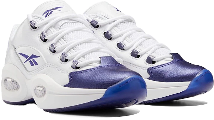 Reebok Question Low 'Cloud White Purple Toe' GY4577 Order Reebok Question Low 'Cloud White Purple Toe' GY4577