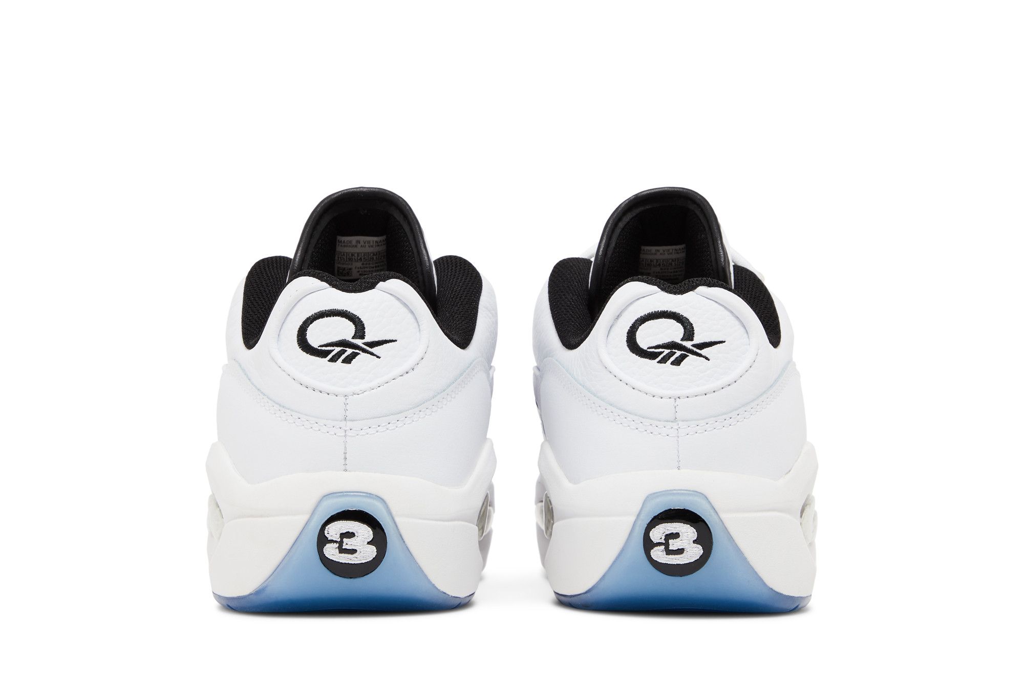 Details for Reebok Question Low ''Patent Toe'' Sneaker GW8863