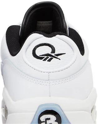 Reebok Question Low ''Patent Toe'' Sneaker GW8863 Sizing Reebok Question Low ''Patent Toe'' Sneaker GW8863